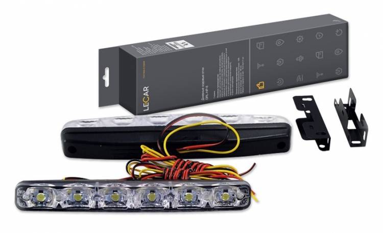 Дневные ходовые огни DRL-HP-6 (Lecar)