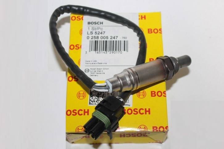 Датчик кислорода лямбда-зонд ВАЗ (BOSCH 0 258 005 247) дв. 1,6л н/обр (Bosch)
