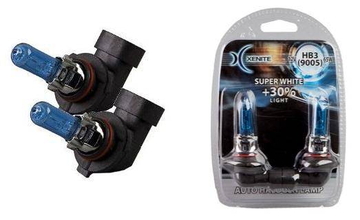 Лампа Xenite HB3-12-65 (9005) +30% Super White 4000K блистер 2шт (20)