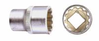 HI3806SP Головка 3/8"  6 мм  SPLINE (T40.M8.E8)
