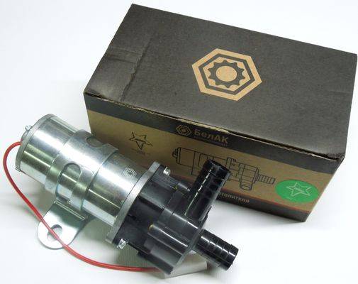 Электронасос печки дополнительный D=16мм ГАЗ, МАЗ, К. (12В) (БелАК)