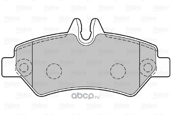Колодка торм. Mercedes Benz Sprinter Volkswagen Crafter задн.