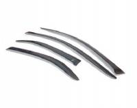 Дефлектор боковых окон (ветровики) Chevrolet Lanos накладной 4шт (VOIN)