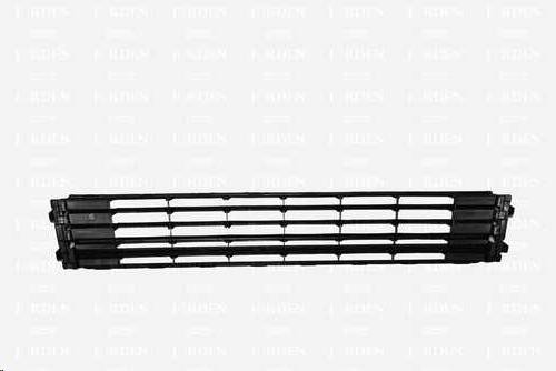 Решетка бампера Volkswagen Polo с 2015 г. перед. центр. (черная)