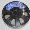 Колпак колеса R14 DTM черный (в мешке 4 упак)