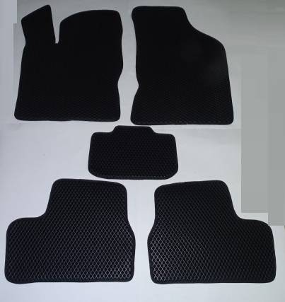 Коврики ВАЗ 2190 Гранта черные EVA