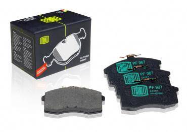 Колодки торм. диск. перед. для а/м ВАЗ 1111 (PF 967) (TRIALLI)