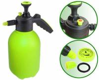 Распылитель-бутыль (опрыскиватель) для жидкостей 2л, зеленый (с клапаном сброса давления)