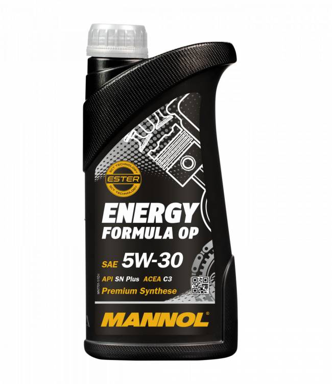 Масло моторное Mannol Energy Formula OP 5w30 SN 4л синтетика