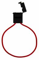 Держатель предохранителя флажкового влагостойкий прямоугольный (ABRO)