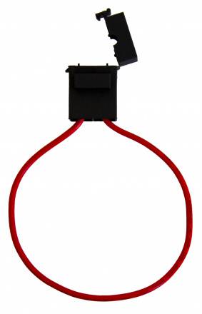 Держатель предохранителя флажкового влагостойкий прямоугольный (ABRO)