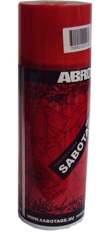 Краска-спрей Sabotage 23 Пунцовый 400мл (ABRO)