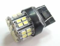 Лампа светодиод. 12V T20/5 бесцок. 50 диодов SMD белая (1206) (W21/5W) Лампа светодиод. 12V T20/5 бесцок. 50 диодов SMD белая (1206) (W21/5W)