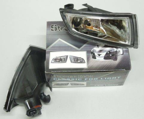 Фара п/туман ВАЗ 2170 Приора н/о лампой 2шт (NBN)