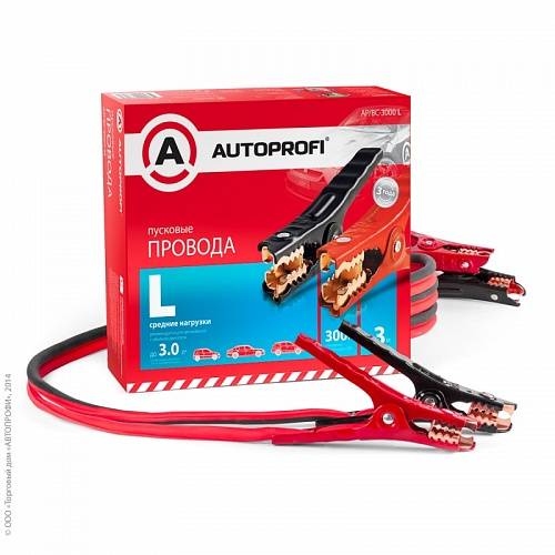 Провода пусковые "AUTOPROFI" (AP/BC - 3000 L)