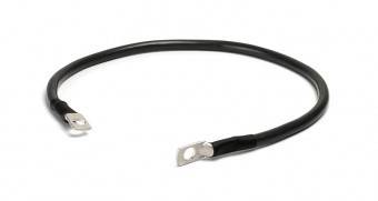 Клеммы аккумулятора "перемычка-наконечник" /длина провода 30 см, сечение 35 мм.кв./ 12-24V (Cargen)