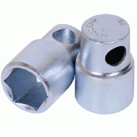 головка торцевая высокая *46 (под вороток) (40246) (АвтоДело) головка торцевая высокая *46 (под вороток) (40246) (АвтоДело)