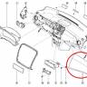 Накладка консоли Renault Logan II с 2014 г.