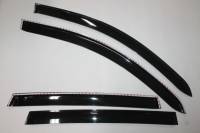 Дефлекторы дверей (ветровики) Renault Duster 11--, Nissan Terrano 14-- клеящиеся (Voin) (10) (Azard)