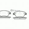 Колодки тормозные передние Fiat Albea 1.2i/1.4i/1.3JTD 03> Remsa 085811