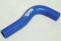 Патрубок вентиляции картера ВАЗ 2108 верхний силикон синий высокотемпературный усиленный 4-х слойный корд (Балаково) (BalZap)