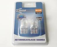 Лампа 12V бесцок. W21/5W 2-контакт. (W3x16q) Long Life блистер 2шт (Xenite) Лампа 12V бесцок. W21/5W 2-контакт. (W3x16q) Long Life блистер 2шт (Xenite)