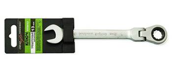 Ключ комбинированный трещоточный шарнирный 14 мм (Дело Техники) (5/100)