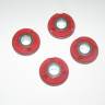 Сайлентблок /2108/ (4 шт) ромашка. полиуретан (красный) (Форвард)