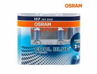 Лампа H7 12V 55W +20% OSRAM COOL BLUE INTENCE 4200К евробокс 2 шт. 64210CBI2