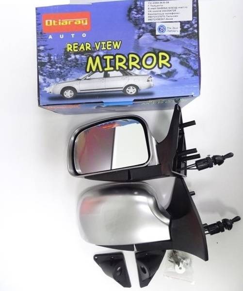 Зеркало бок. /2108-099-14/ бел. 2шт корпус снеж. королева (TLT)