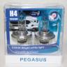 Лампа H4 12V 60/55W 43t н/о набор +2T10 HALF SUPER WHITE PEGASUS (TORINO)