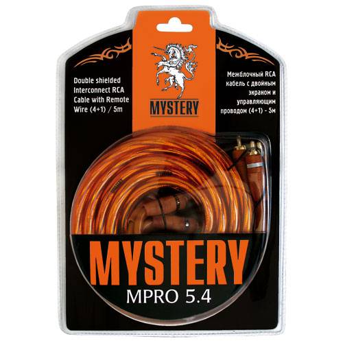 MYSTERY Кабель RCA, 5м, двойной экран, 4-х канал. MPRO 5,4 (20)