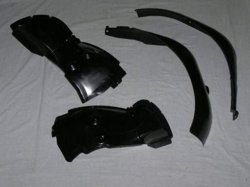 Защита крыльев /2170 Приора/ перед. штат. 4 шт. (Сызрань)