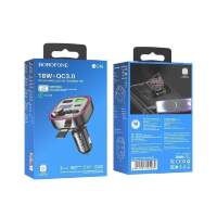 Модулятор (FM трансмиттер) USB 18W+QC3.0