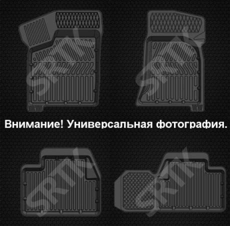 Ковры салона ВАЗ 2113-15 резиновые (SRTK) Саранск