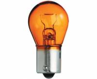 Лампа 12V P21/5W 2-х контакт. (BAY15D) смещ. по высоте желтая (Маякавто)