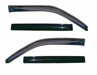 Дефлектор боковых окон Renault Logan 2005-14 накладной 4шт
