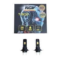 Лампа H7 12V LED 20W/1900LM 4300K 2 шт (KGV)