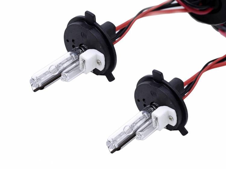 Лампы ксенон H4/H+галоген (4300K) (2 шт.) разъём KET (AVS)