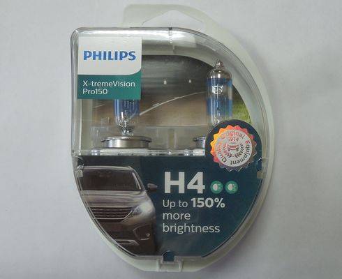 Лампа PHILIPS H4-12-55 +130% X-TREME VISION PLUS набор 2шт