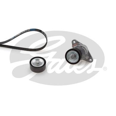 комплект ремня приводного генератора (+конд) Logan Largus Duster Stepway  (Gates)