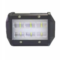 Фара светодиодная дополнительная 6 LED 18W (Балка) 10-30V 98*78*65 ближний