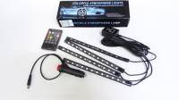 Подсветка зоны ног и салона RGB с пультом 12 led