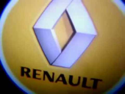 лазерная проекция с логотипом Renault (насадка на скотч)