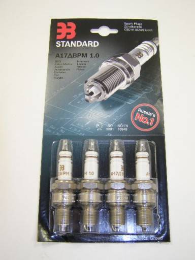 Свечи Энгельс STANDARD Т-17ДВРМ /ВАЗ 8 кл. инж./ (1,0) 3-х электрод. блист.