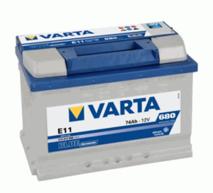 АКБ аккумулятор Varta Blue Dynamic 74A/ч 680A  обратная полярность