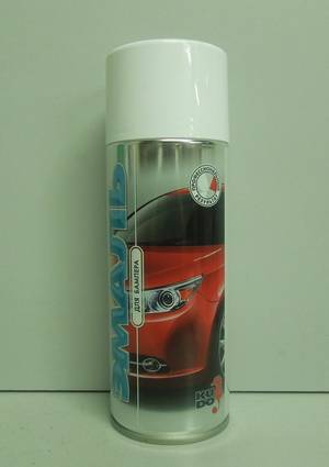 Краска-спрей (эмаль) для бампера черная аэрозоль (Kudo) (6)