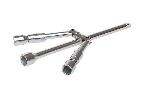 Ключ колесный крестовой 17-19-21мм -1/2" складной (Airline)