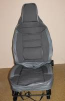 Чехлы на сиденье /2107/ Жаккард серый /дутый/ (TREND NEW)