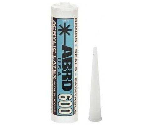 Герметик акриловый 600 белый 280мл (ABRO)